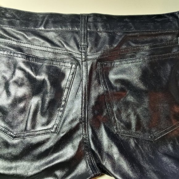 SOLD! Vintage Lip Service Faux Leather Pants - Goth, Metal, Punk - Picture 6 of 6